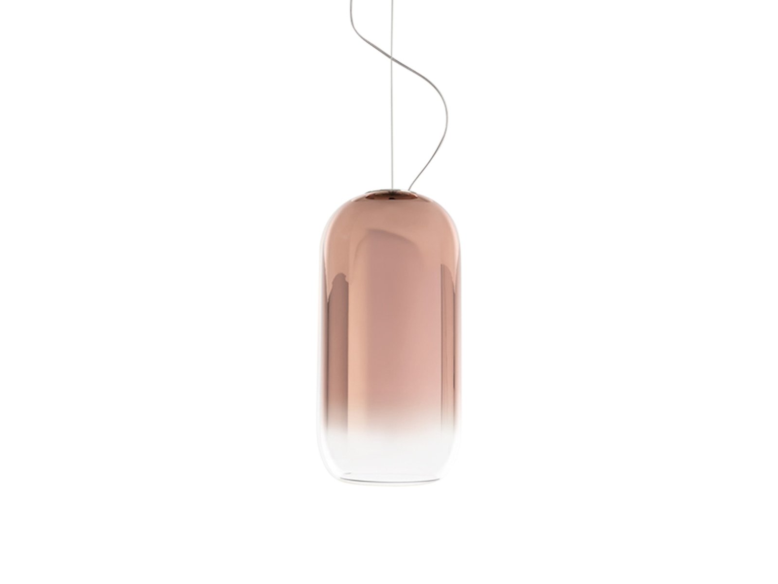 Gople Závěsná Lampa Copper/Black  - Artemide