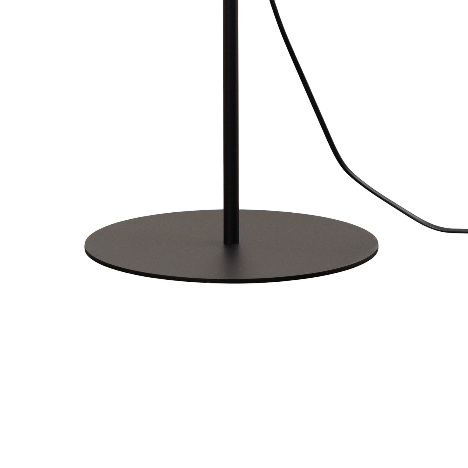 Lampe sur pied Eye Flex avec bras flexible, noir