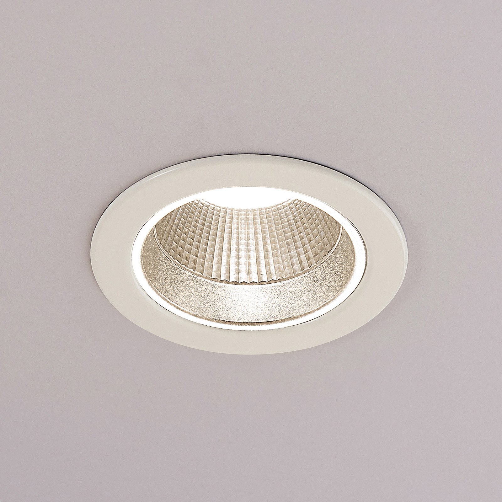 Arcchio Delano LED recessed spotlight, light colour var.