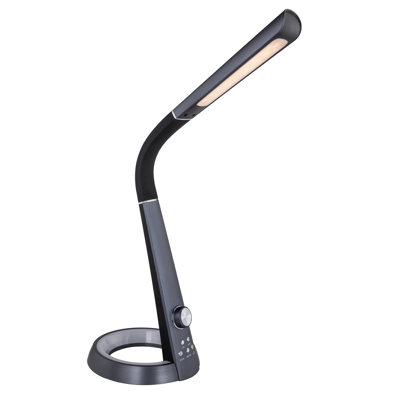 Mitti LED table lamp with USB port, black