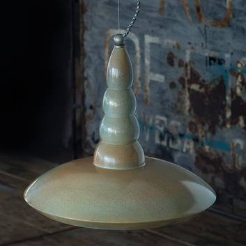 Lampada sospensione Jacopo, ceramica anticata