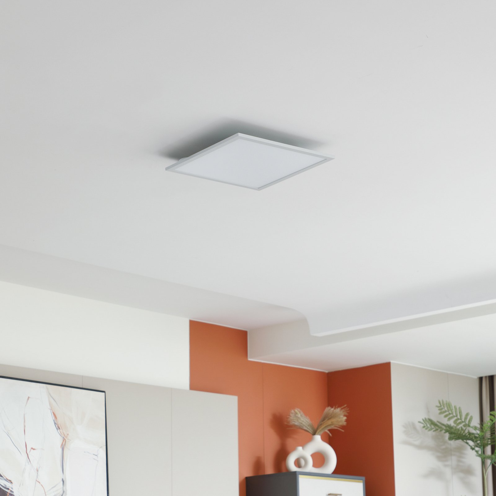 Enhife LED Stropní Lampa 39,5 cm Bílá - Lindby
