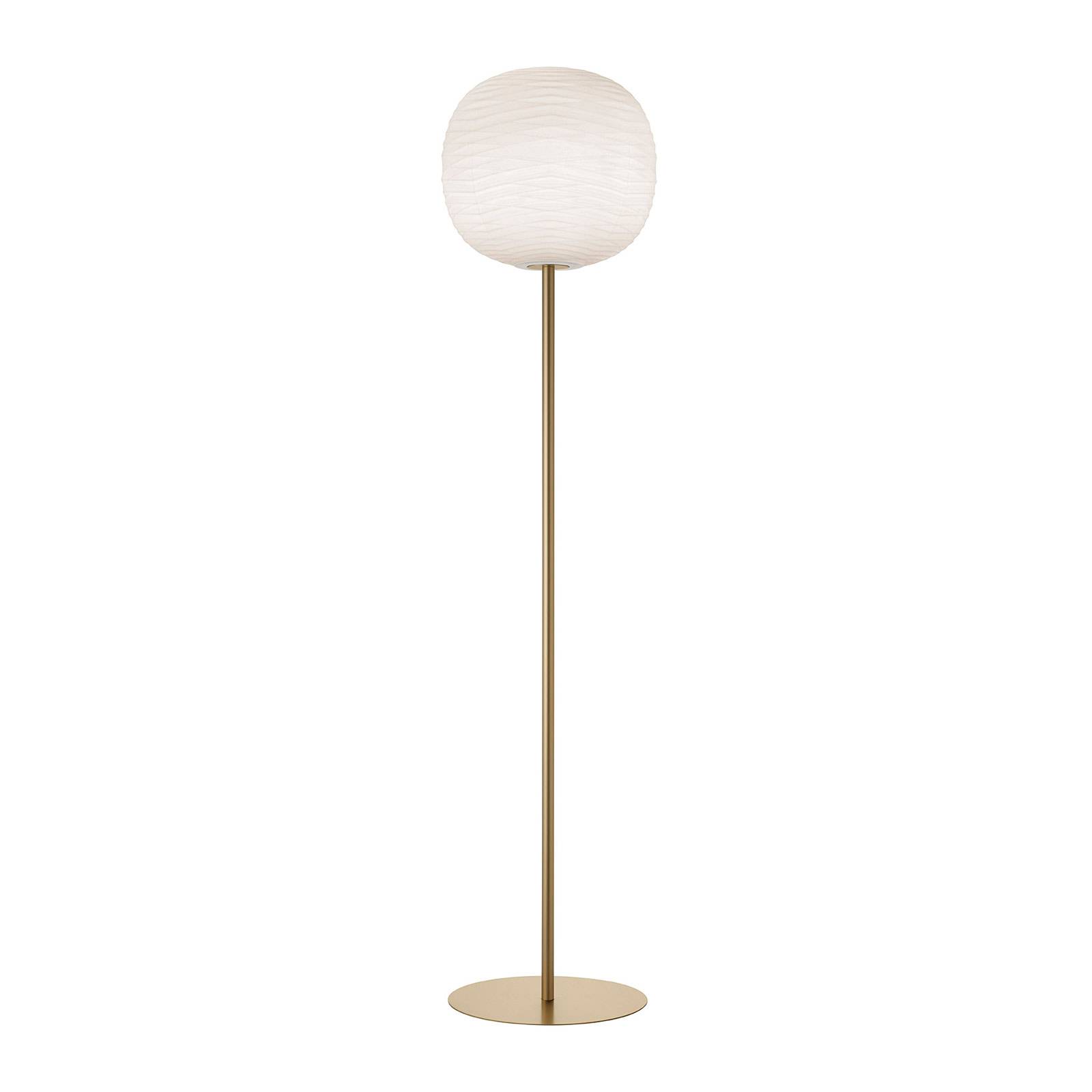 Foscarini Gem terra Stehleuchte, gold