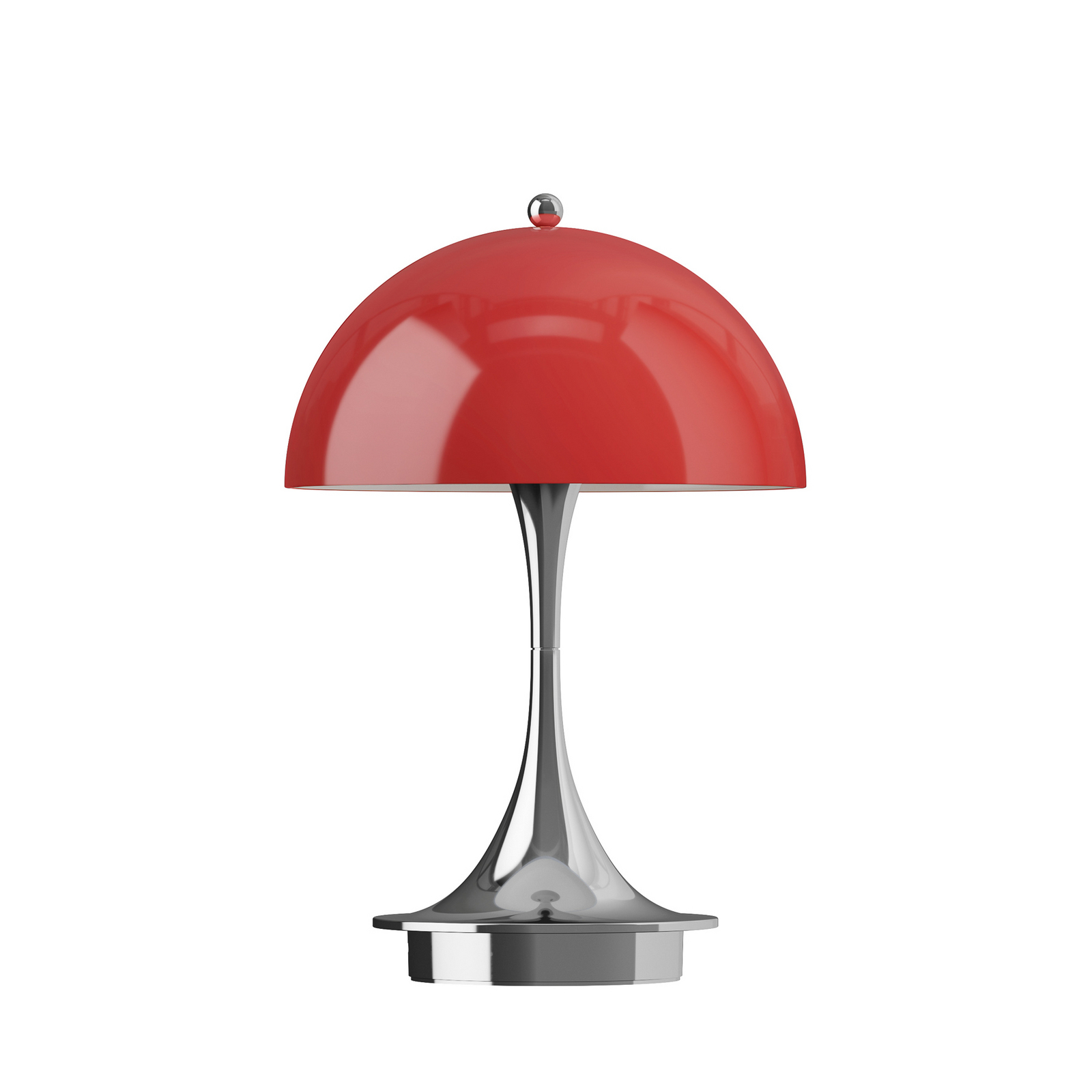 Louis Poulsen Panthella 160 Portable Original, opaali-punainen Louis Poulsen Panthella 160 Portable Original, opaali-punainen