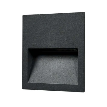 Loya Square Spot Encastré Extérieur IP54 Dark Grey - Lucande