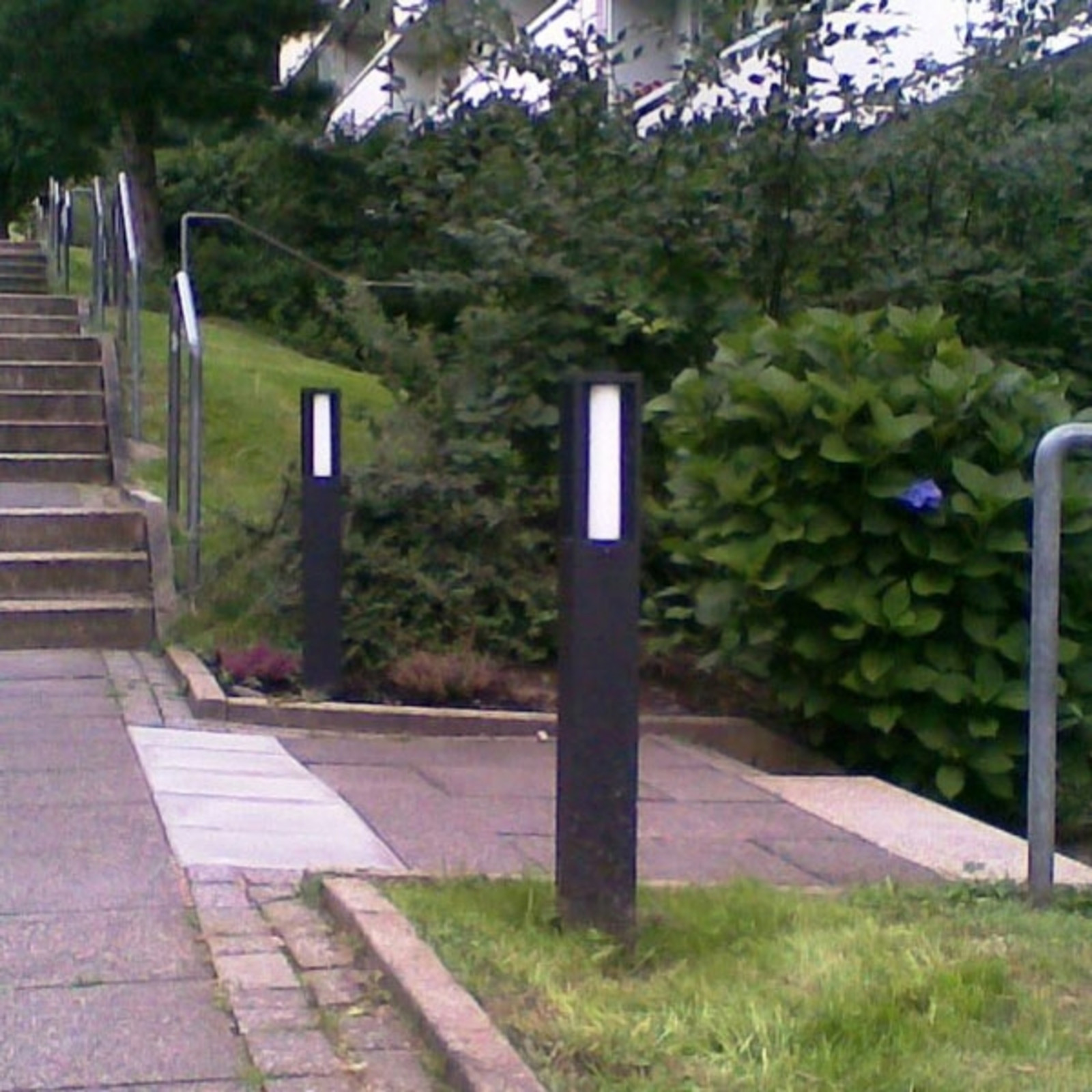 Lampă de trotuar 285 negru