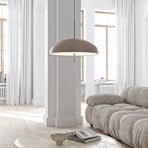 Versale pendant light, brown, Ø 50 cm