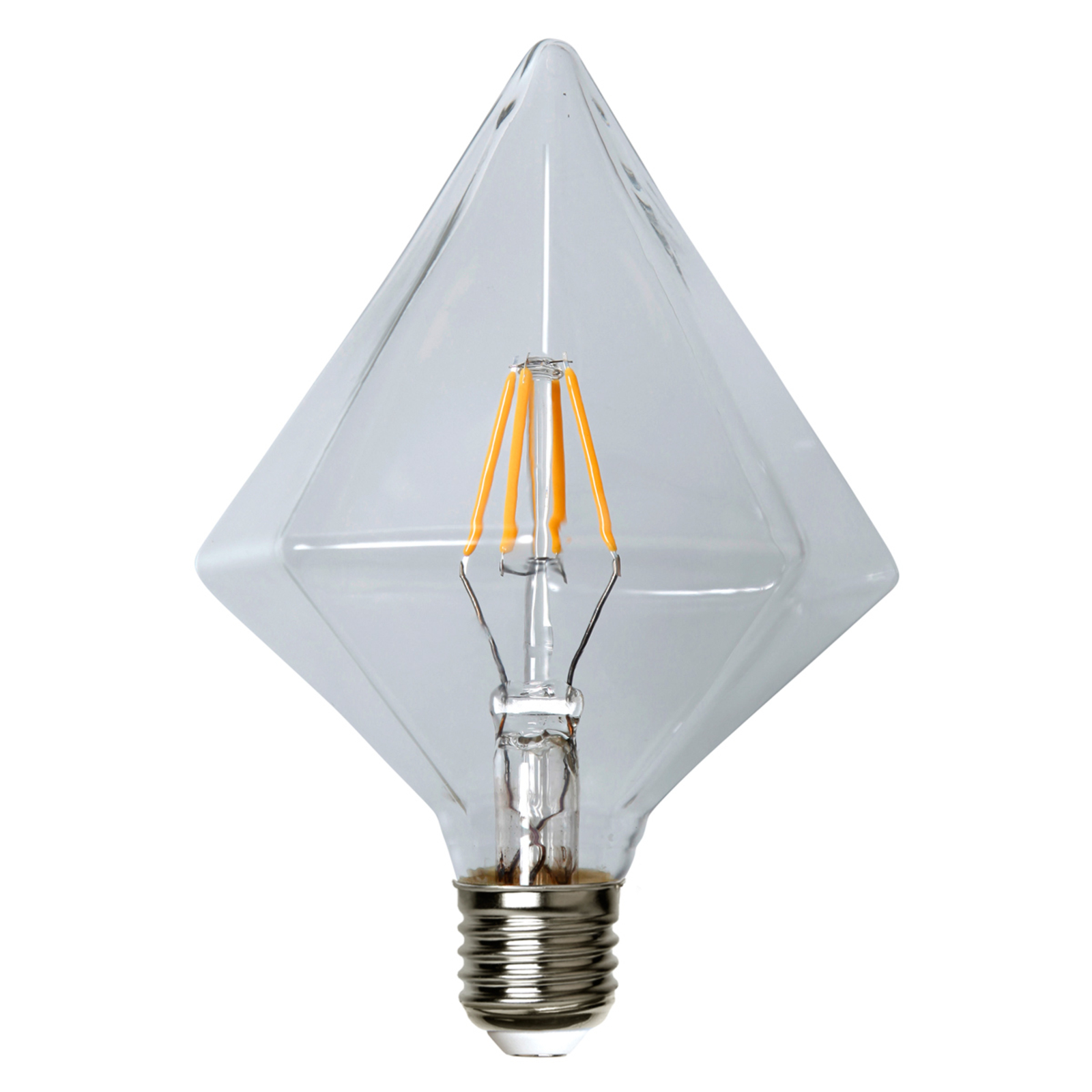 Ljuskällor till olika lampor | Lampkultur.se E27 3,2W 827 LED lampa diamantformad, 13,2 cm | Lamp24.se