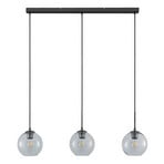 Firano 3 Pendelleuchte Clear/Metal - Lindby