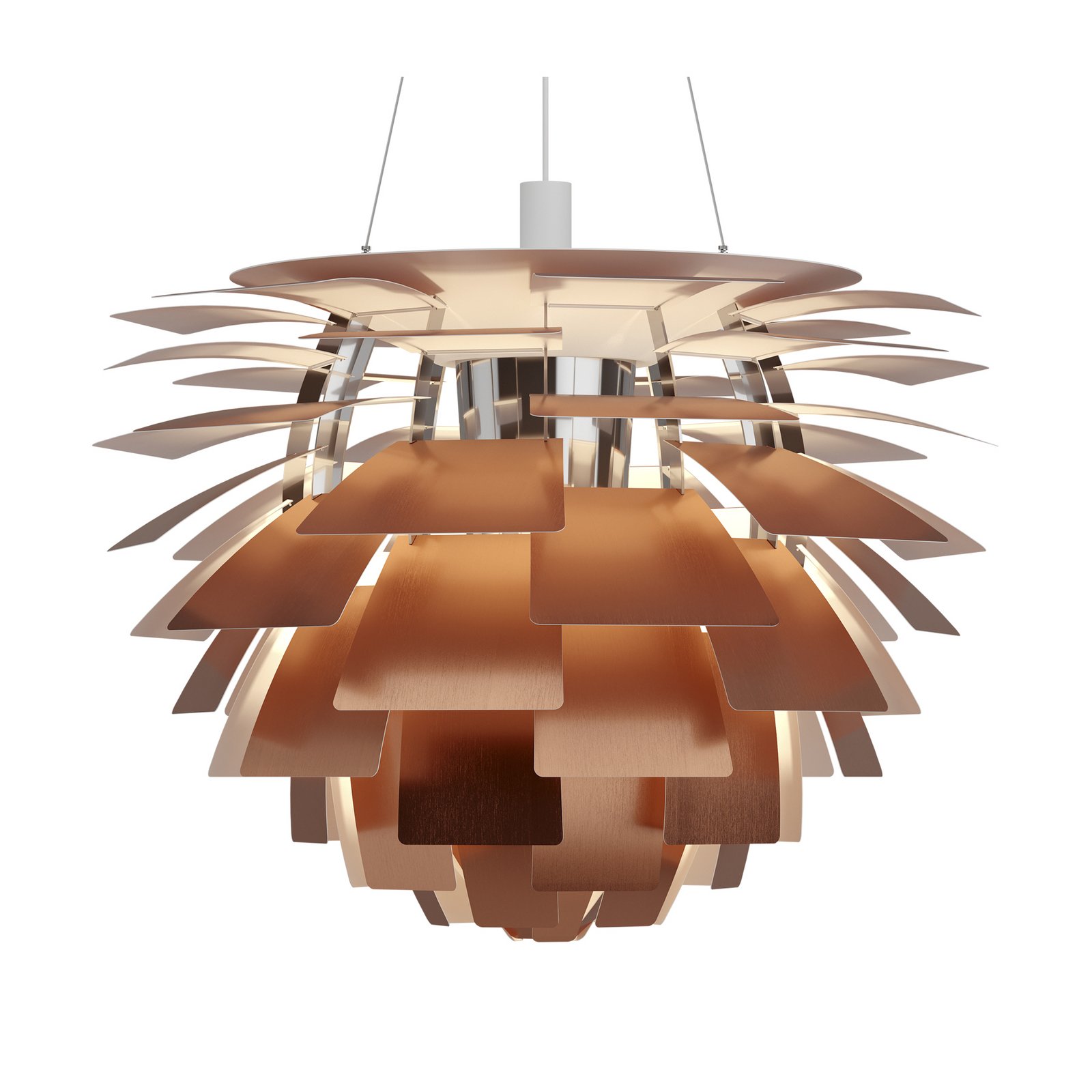 PH Artichoke Hängelampe Ø84cm kupfer 2700K- Louis Poulsen