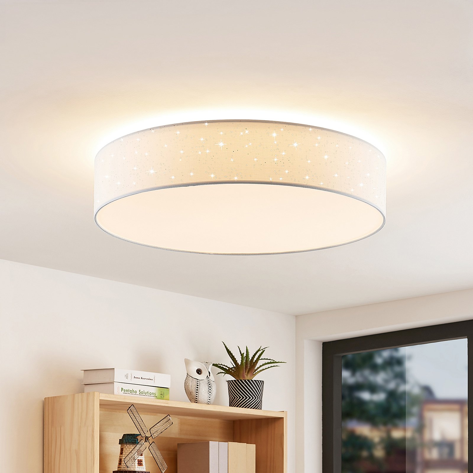 Ellamina LED Taklampe Ø60 White - Lindby
