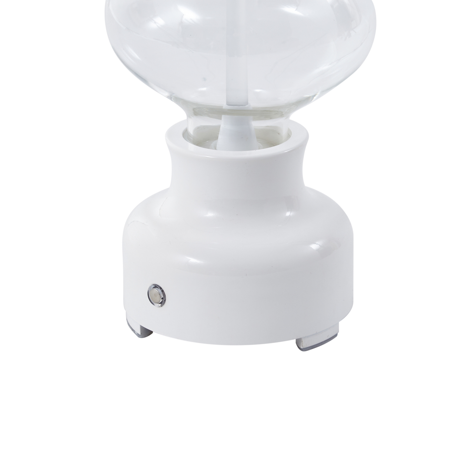 Nabíjacia stolová lampa Lindby LED Maxentius, krémová, dotykový stmievač
