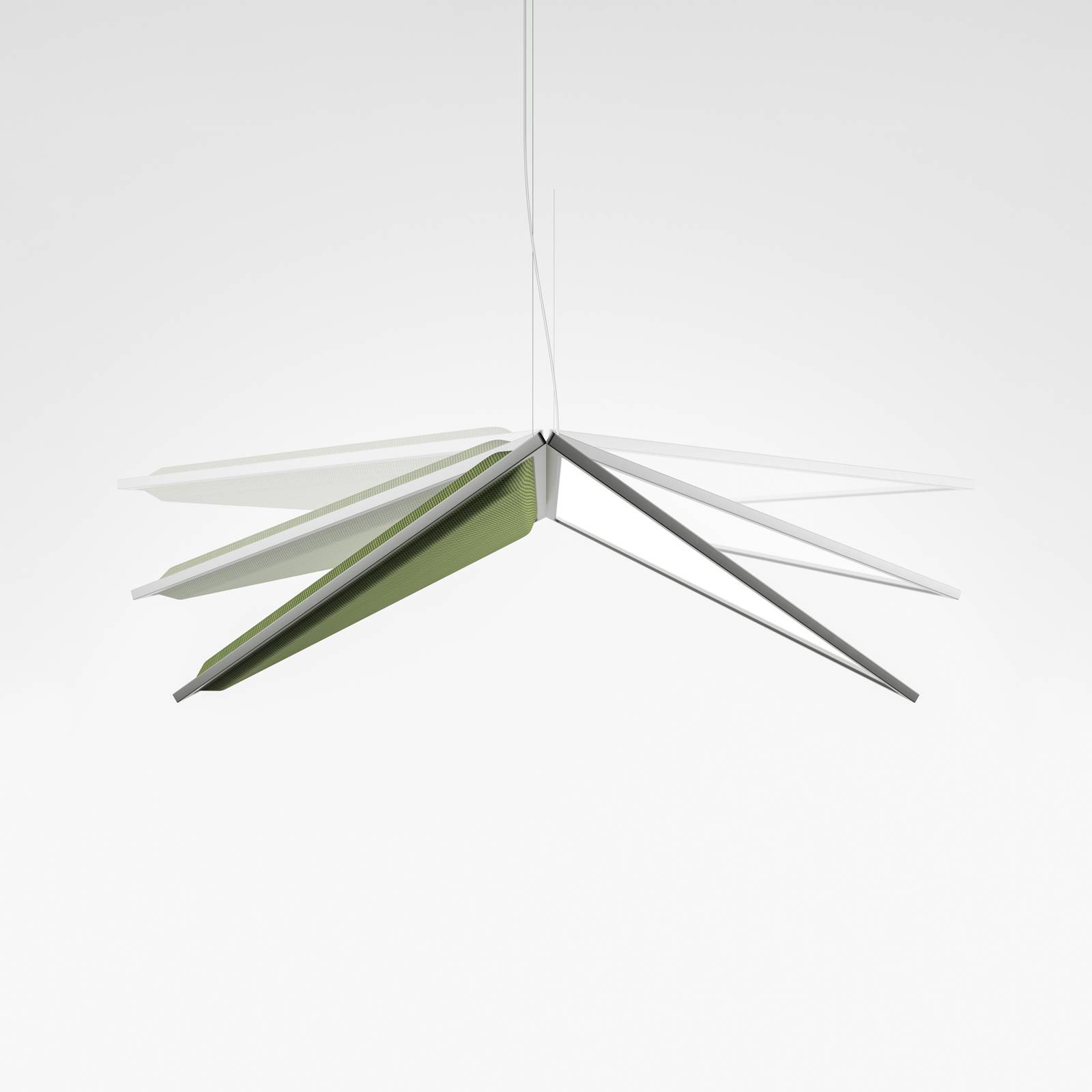 Artemide Flexia suspension LED verte