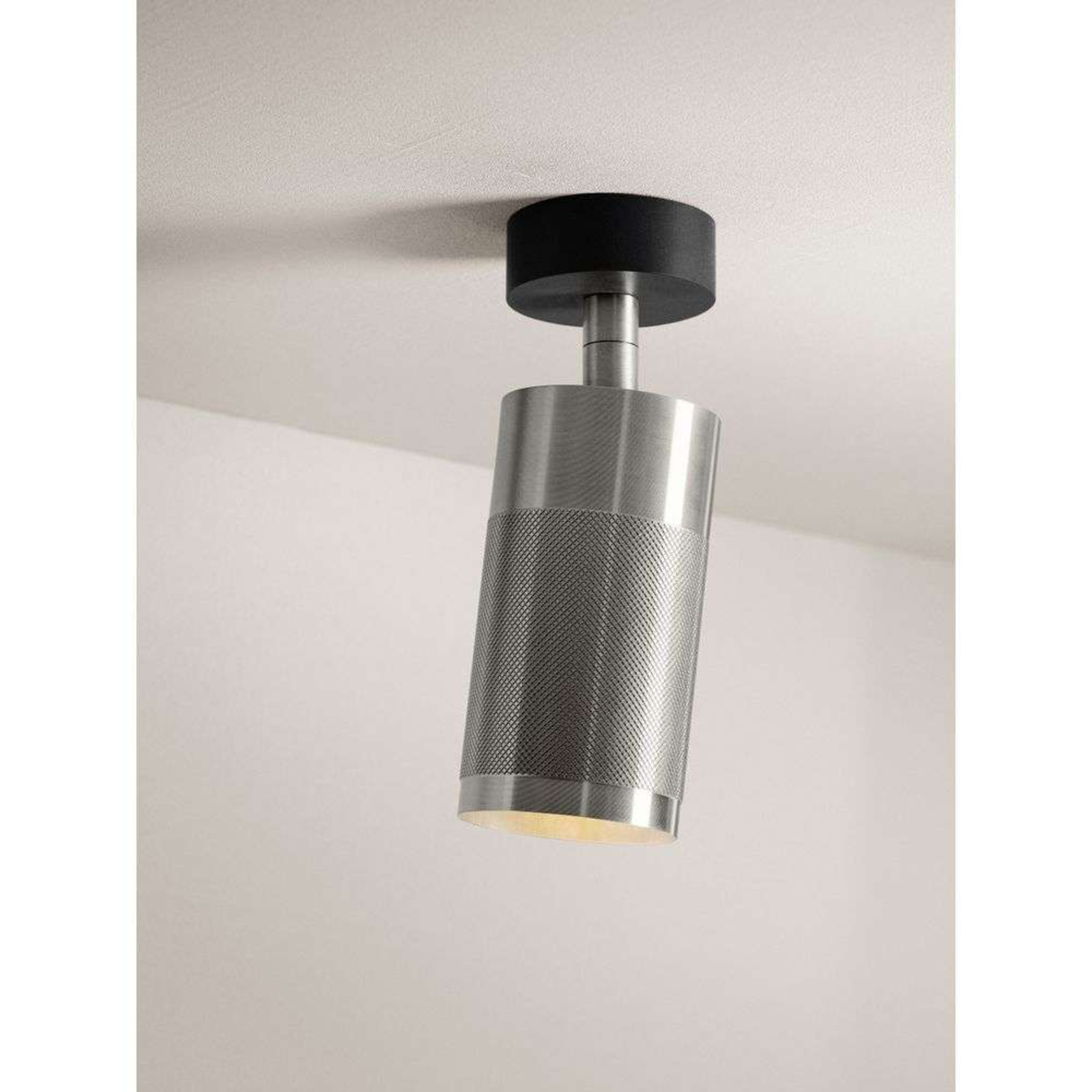 Patrone Canopy Ceiling Lamp Nickel-Plated Brass - Thorup Copenhagen