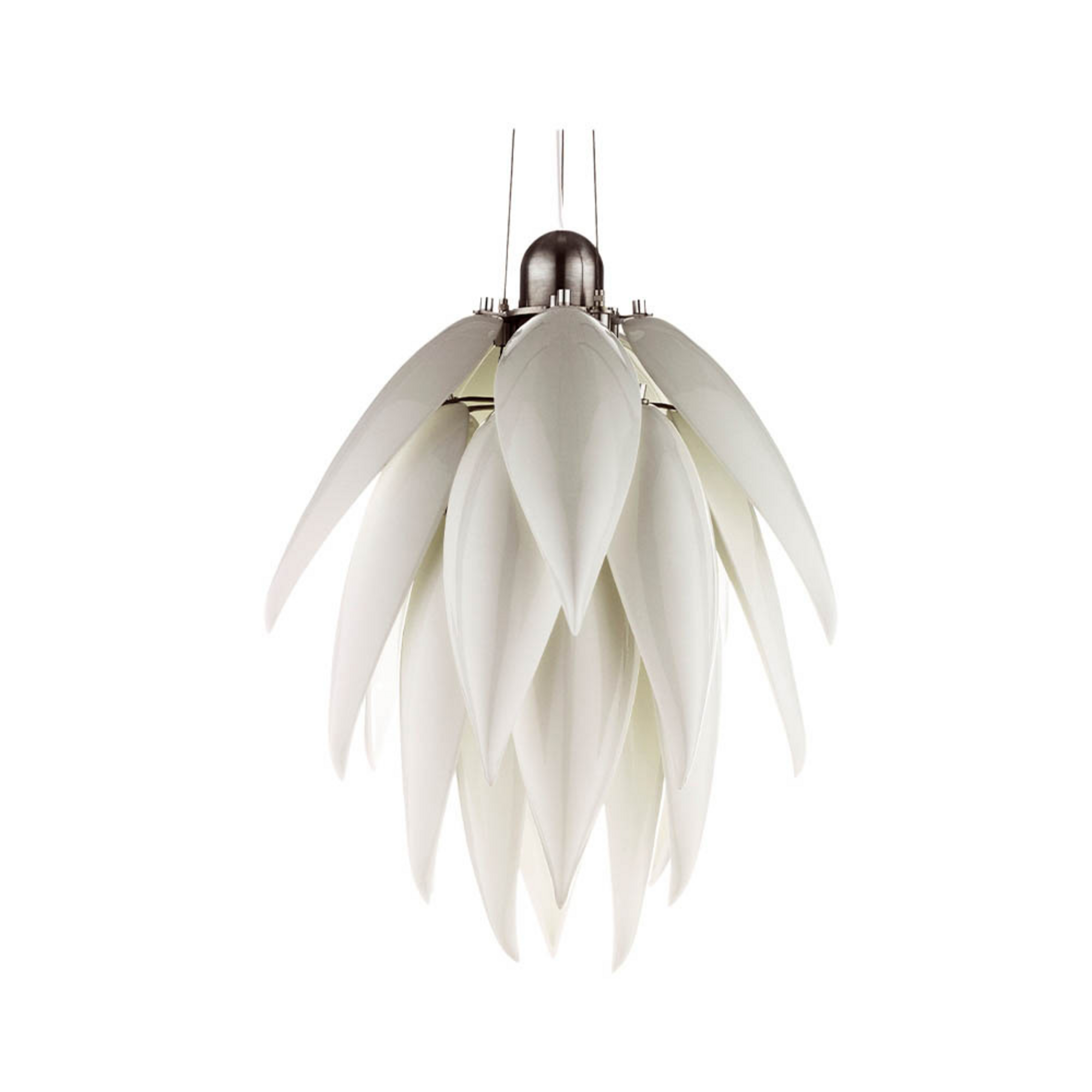 Aloe Bud Pendel Small White - Jeremy Cole