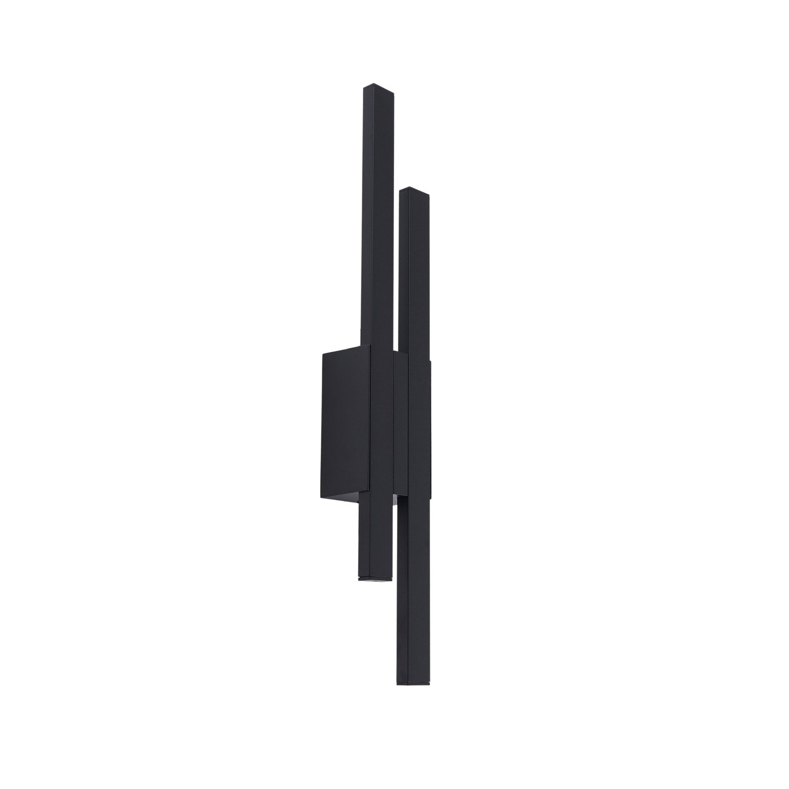 Sakari 2 LED Outdoor Wall Lamp Black - Lindby