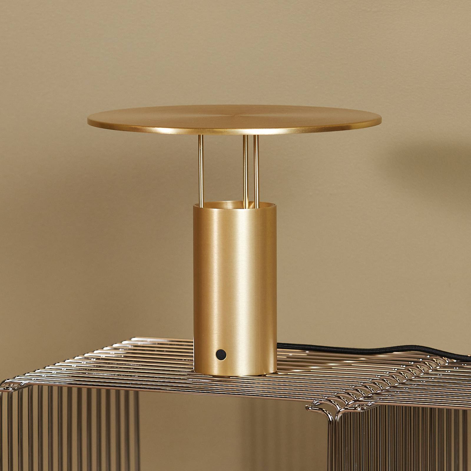 Piet Hein LED-Tischleuchte Tempel280, messing, Höhe 24,5 cm günstig online kaufen