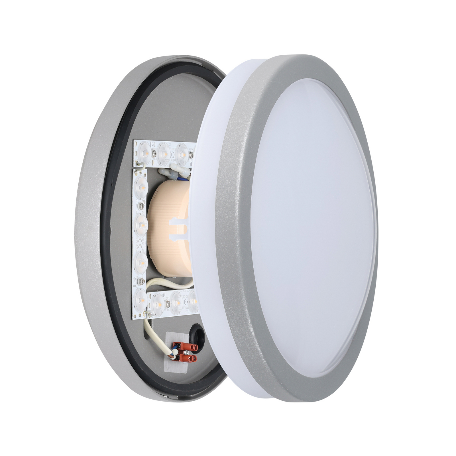 EGLO connect Locana-C Applique da esterni LED argento