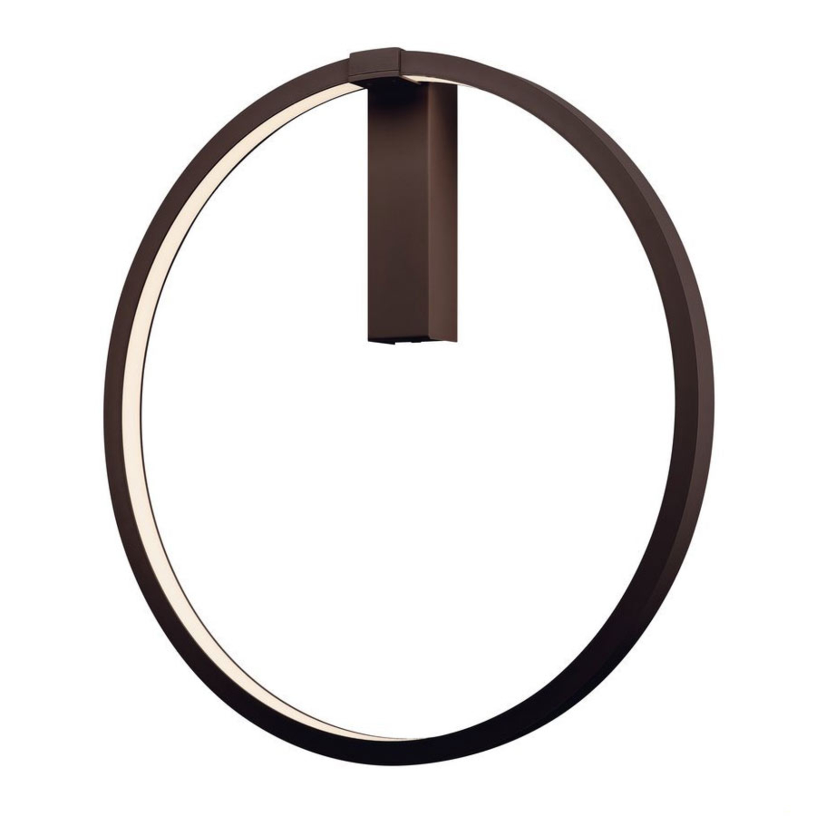 SLV One LED wall light, DALI, ring-shaped