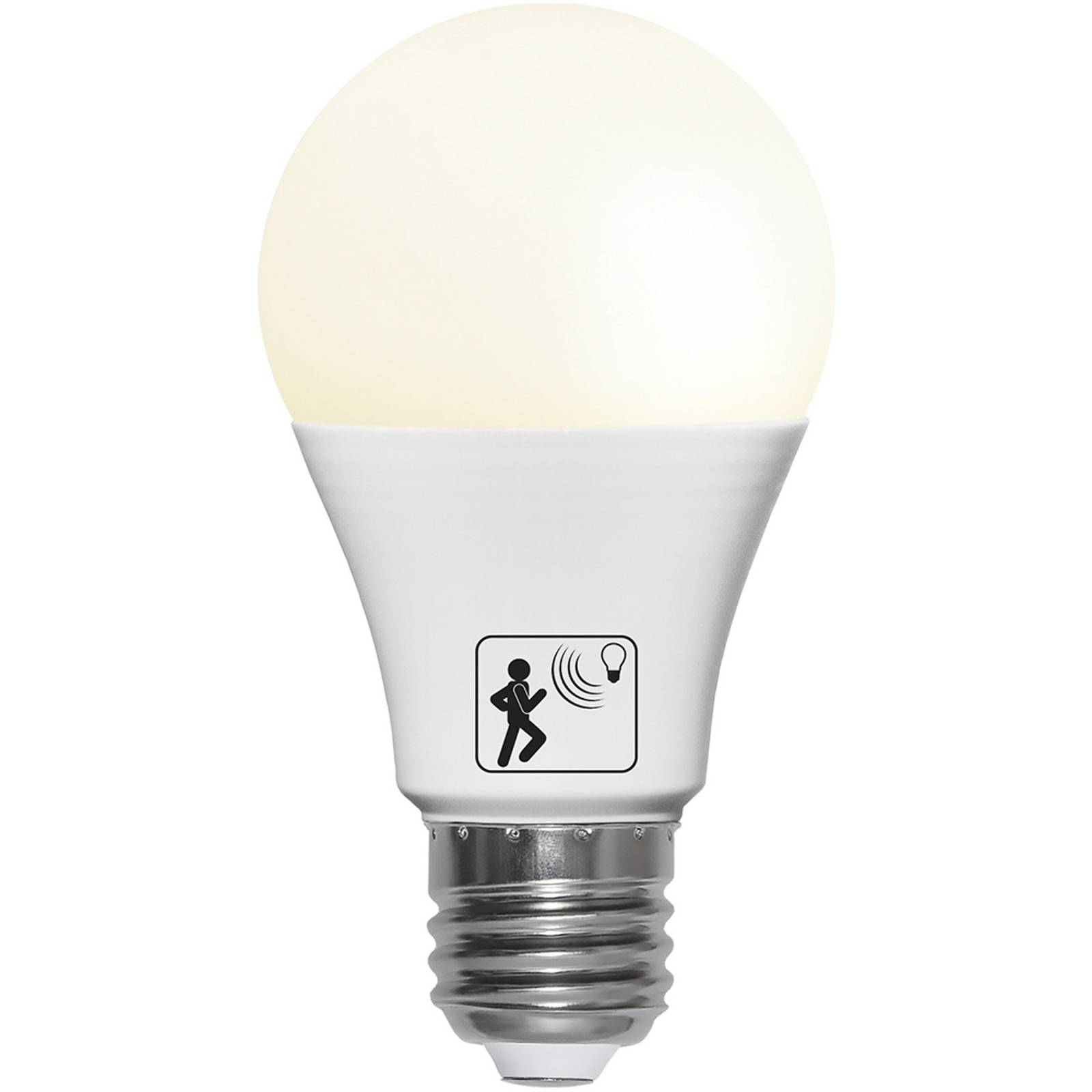 LED-lamppu A60 E27 4,8 W 2700 K liiketunnistin