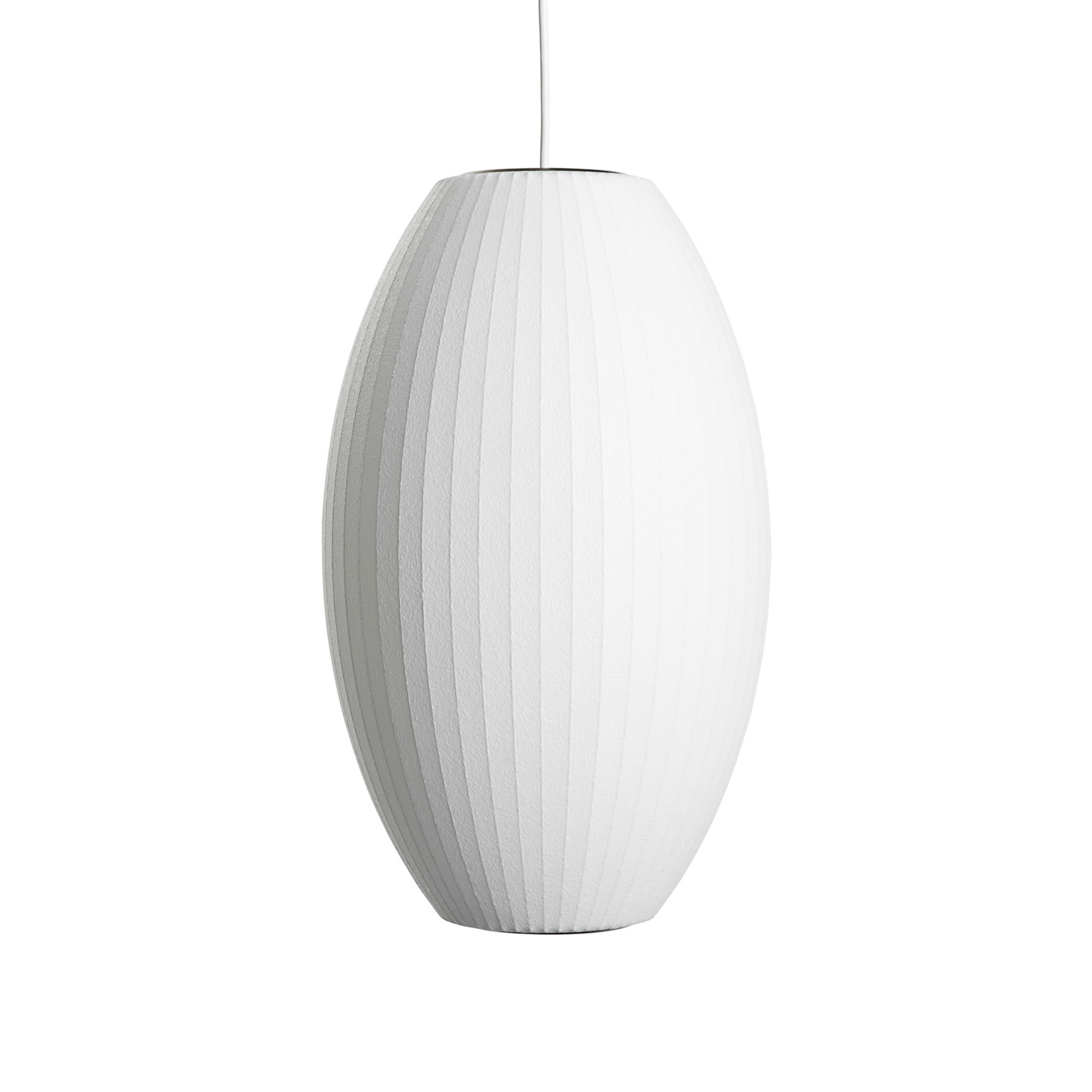 Nelson Cigar Bubble M Pendelleuchte, Ø 33 cm, weiß - HAY
