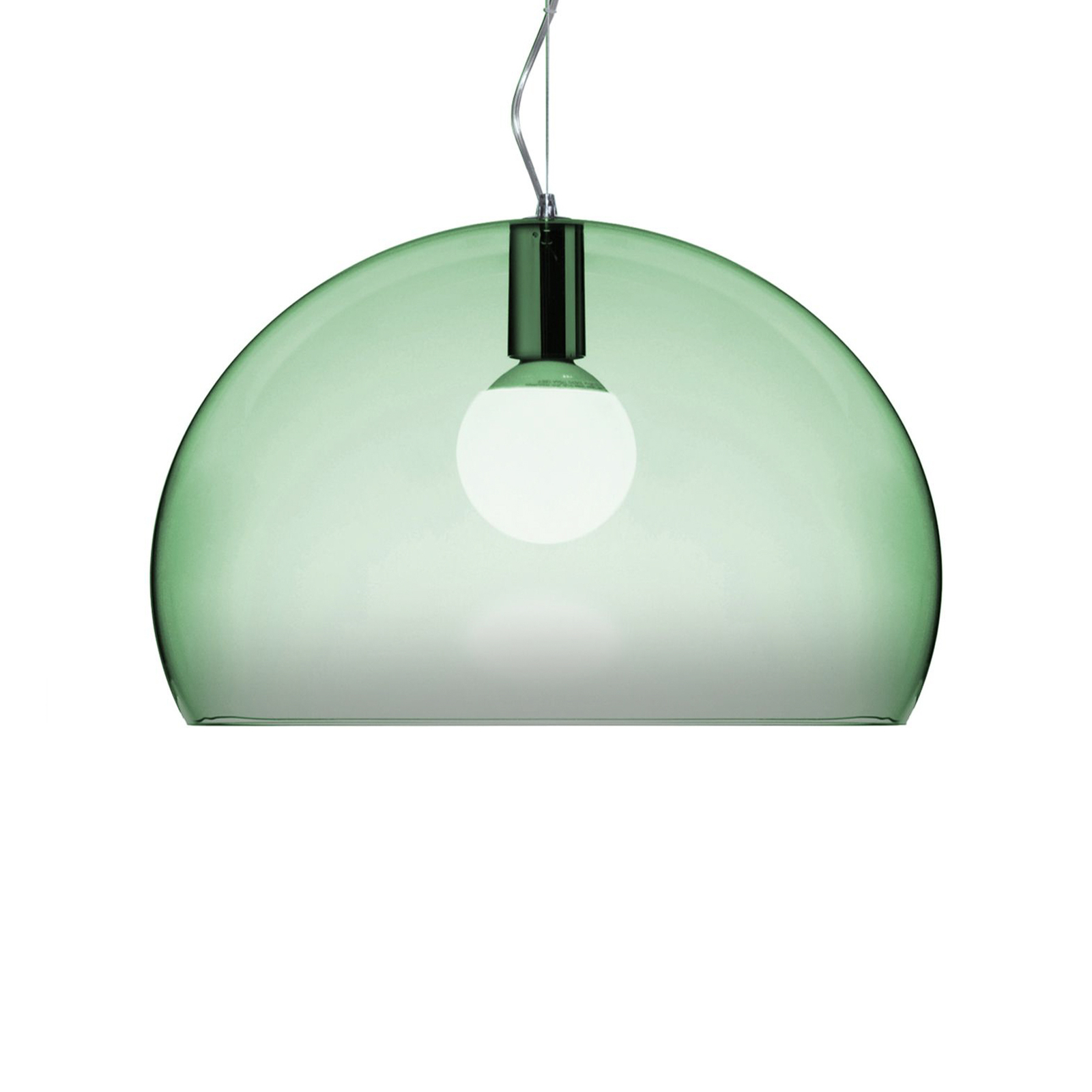 Kartell FL/Y – LED-pendellampe, salviegrønn