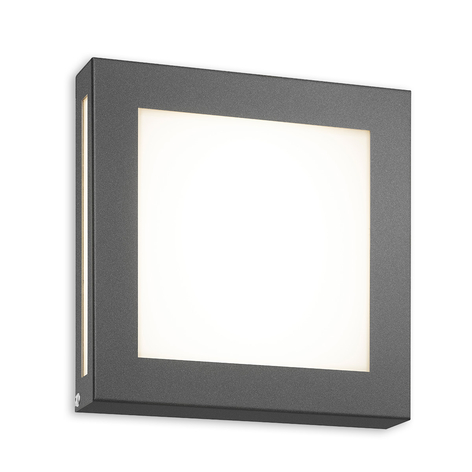 LED-Außenwandleuchte Aqua Legendo Mini, anthrazit