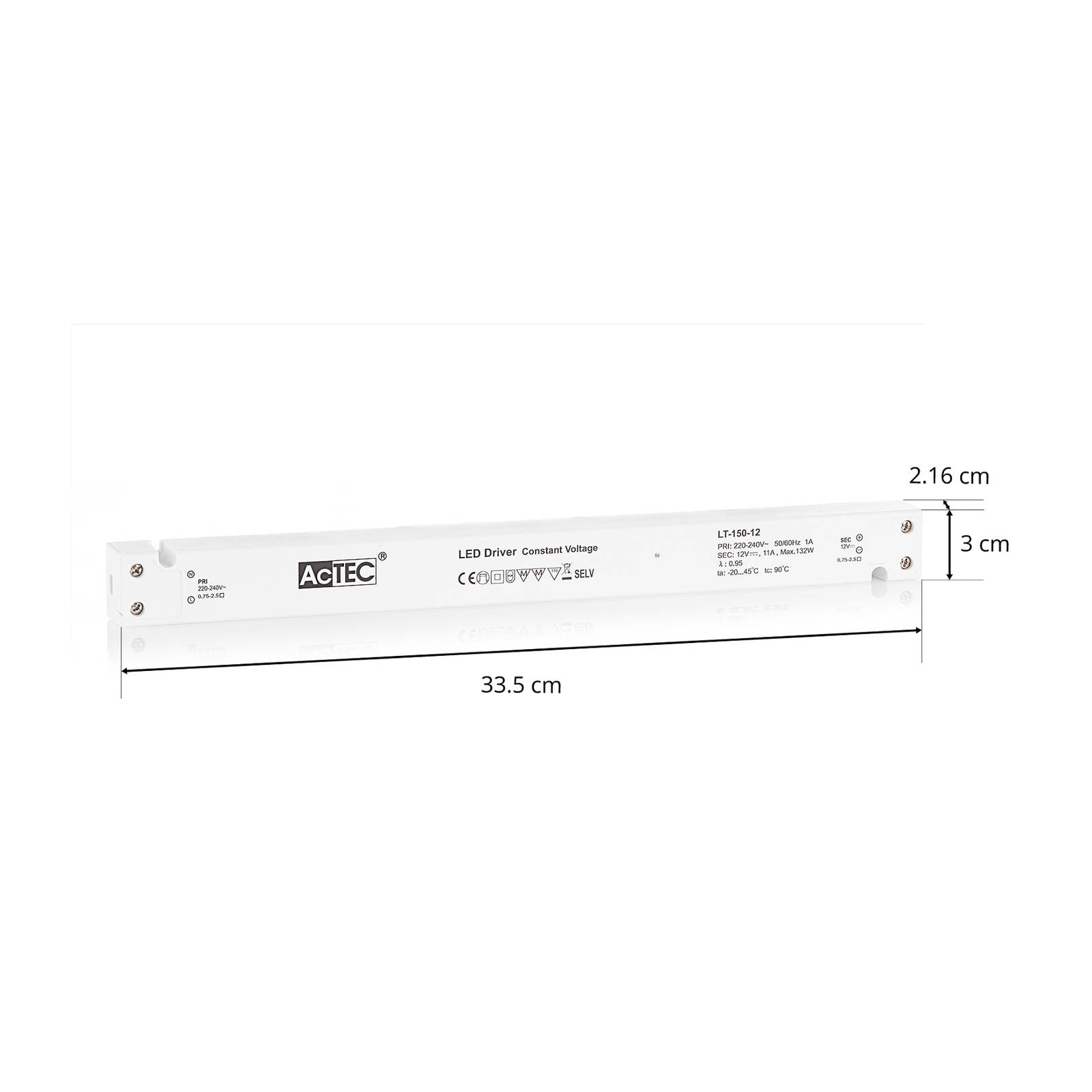 AcTEC LT sterownik LED CV 12V 150W