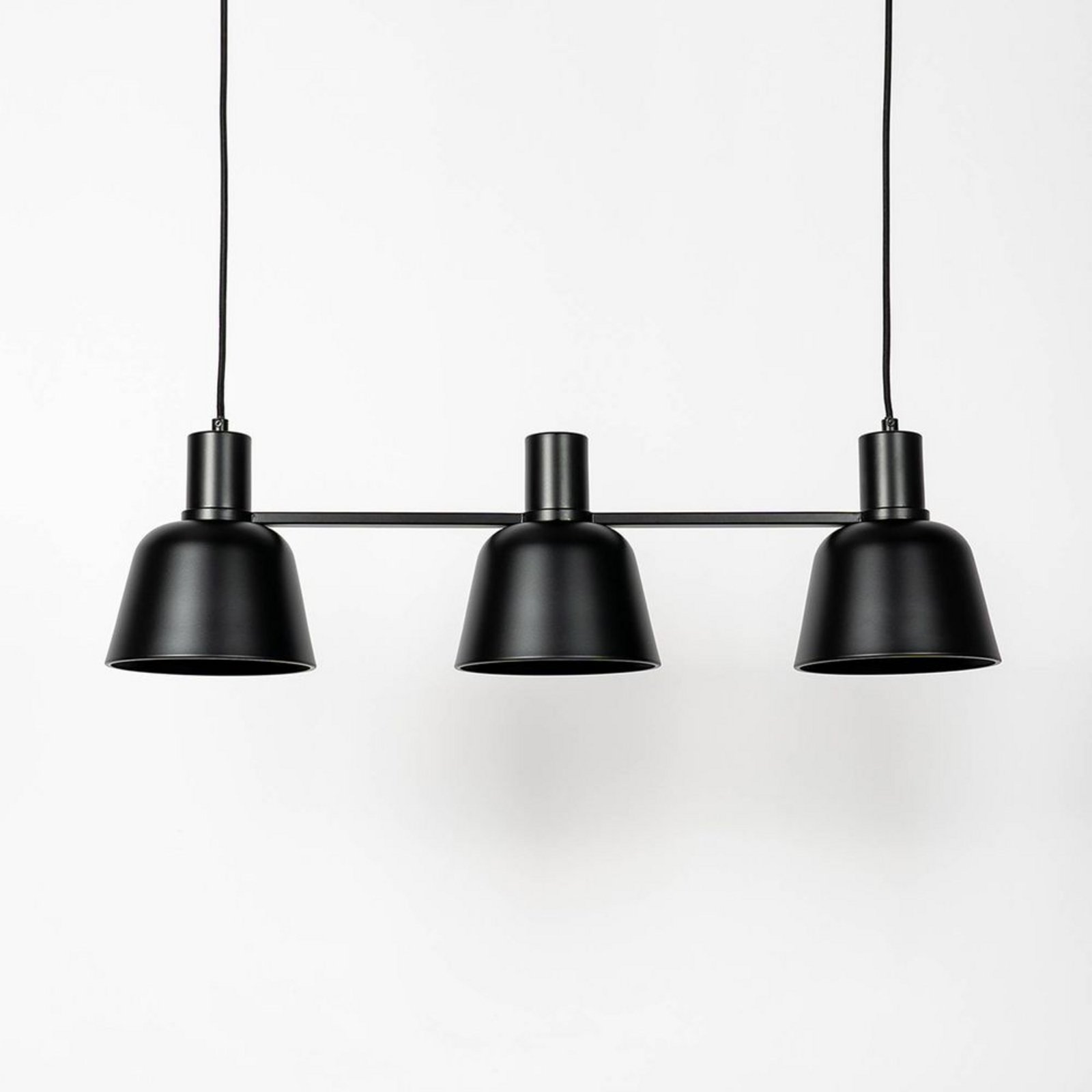 Servan 3 Lustră Pendul Black - Lucande