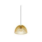 Wud Pendelleuchte Half Round Matt Natural - SLV