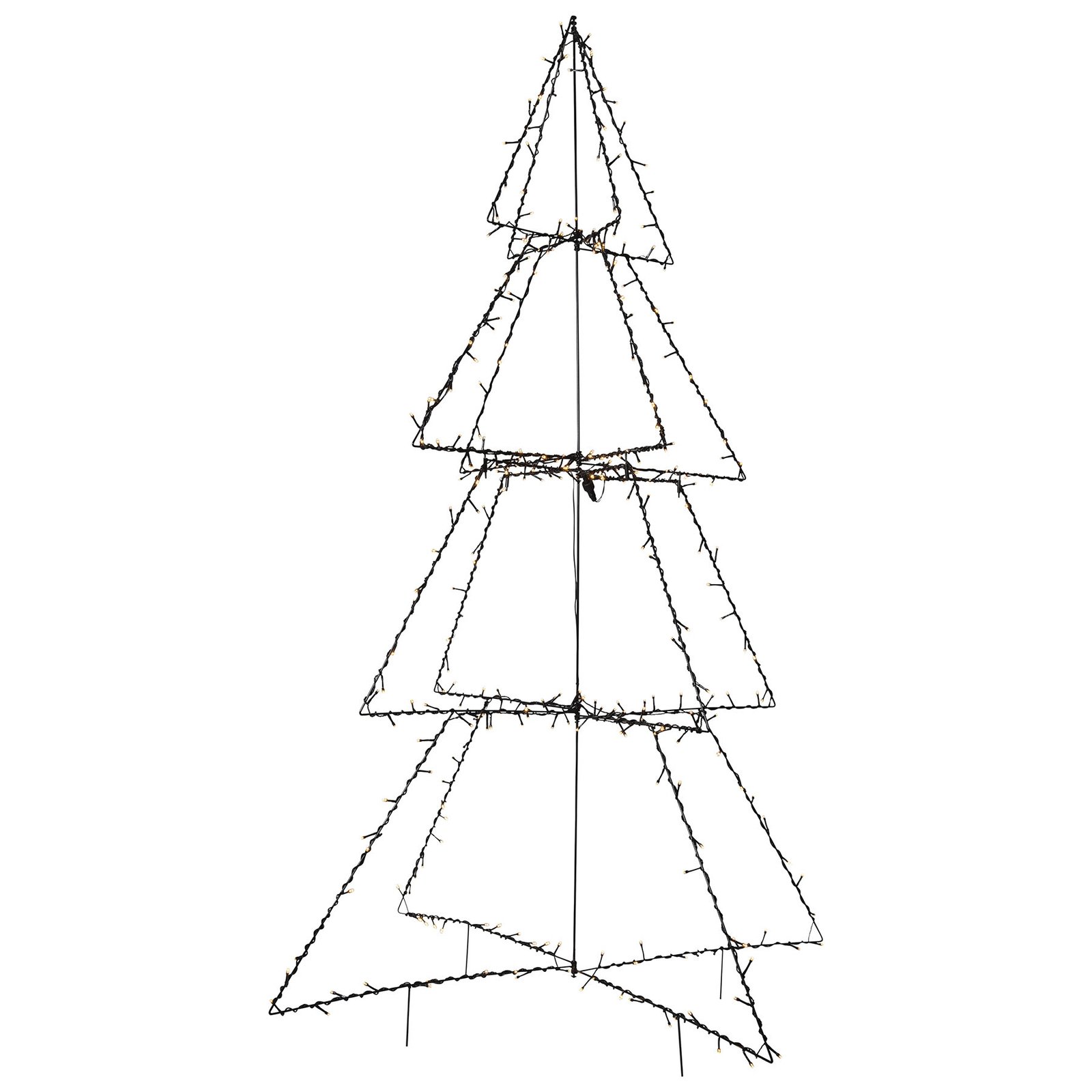 LED-Außendeko Light Tree Foldy, Höhe 170 cm
