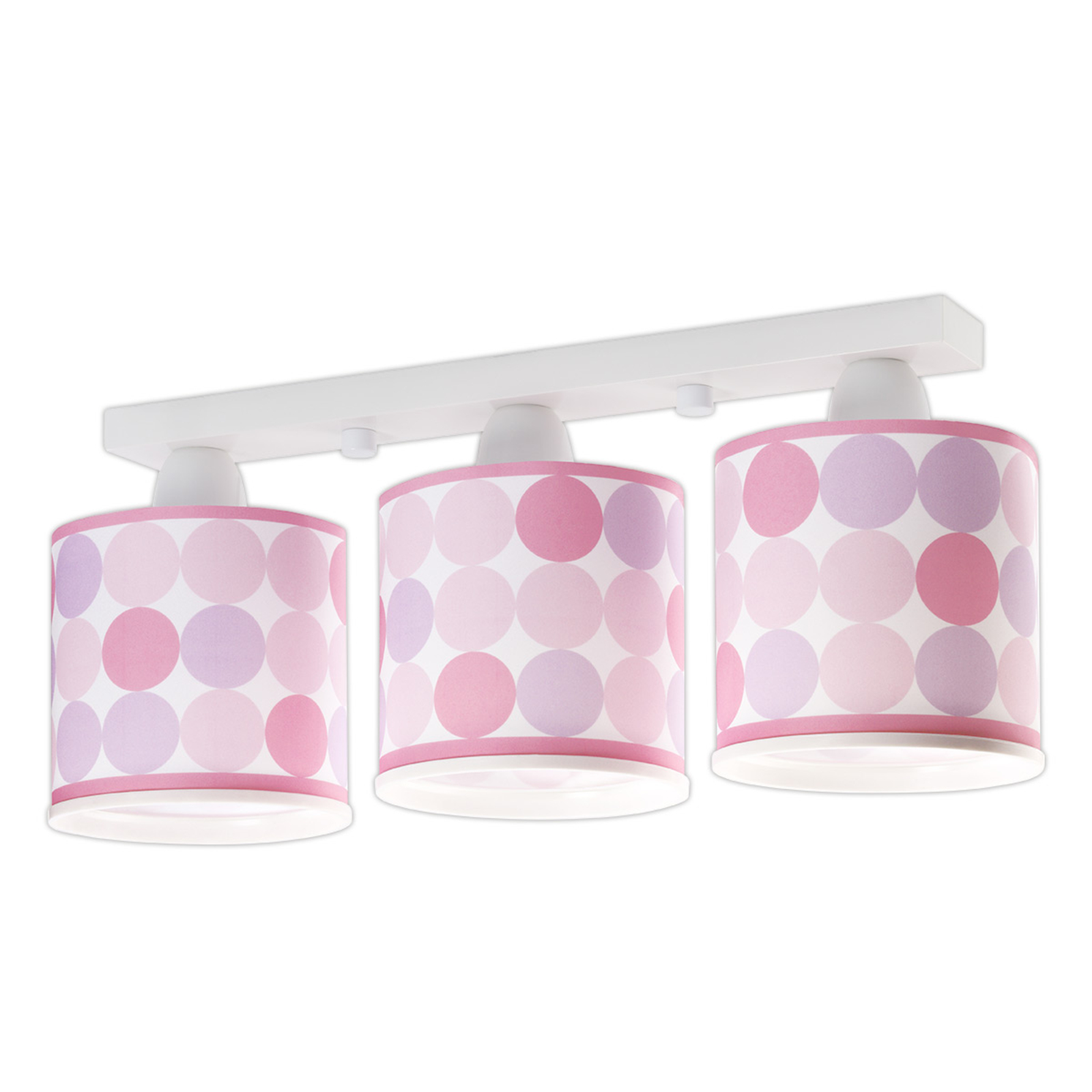 Dotted ceiling light Colors, pink