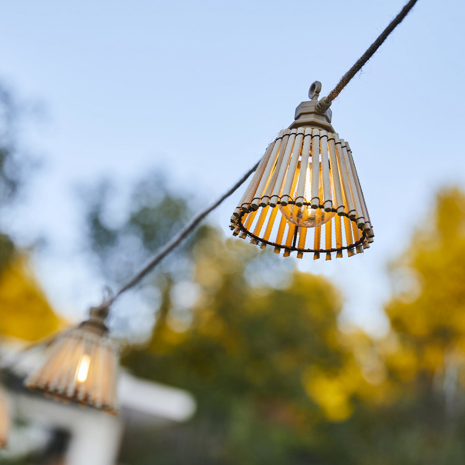 LED solárne svetelné reťaze Natura HYBRID, svetlohnedé, dĺžka 8 m LED solárne svetelné reťaze Natura HYBRID, svetlohnedé, dĺžka 8 m