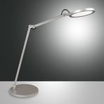 Lampka biurkowa LED Regina ściemniacz, aluminium