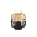 Bamboo Square Asztali Lámpa M Black - Forestier