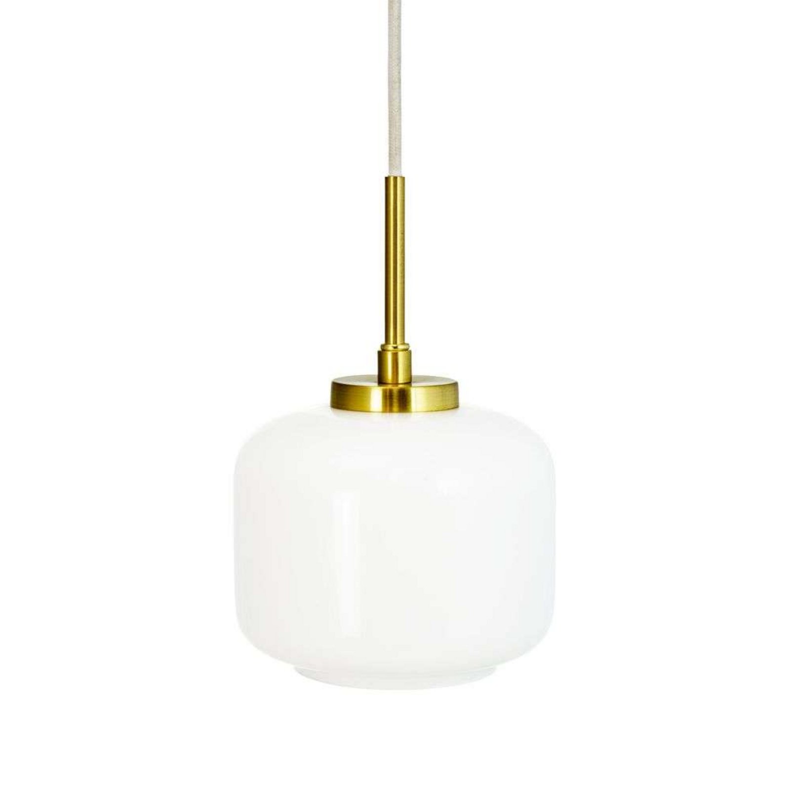 Arp Candeeiro Suspenso Ø15 Opal/Brass - DybergLarsen