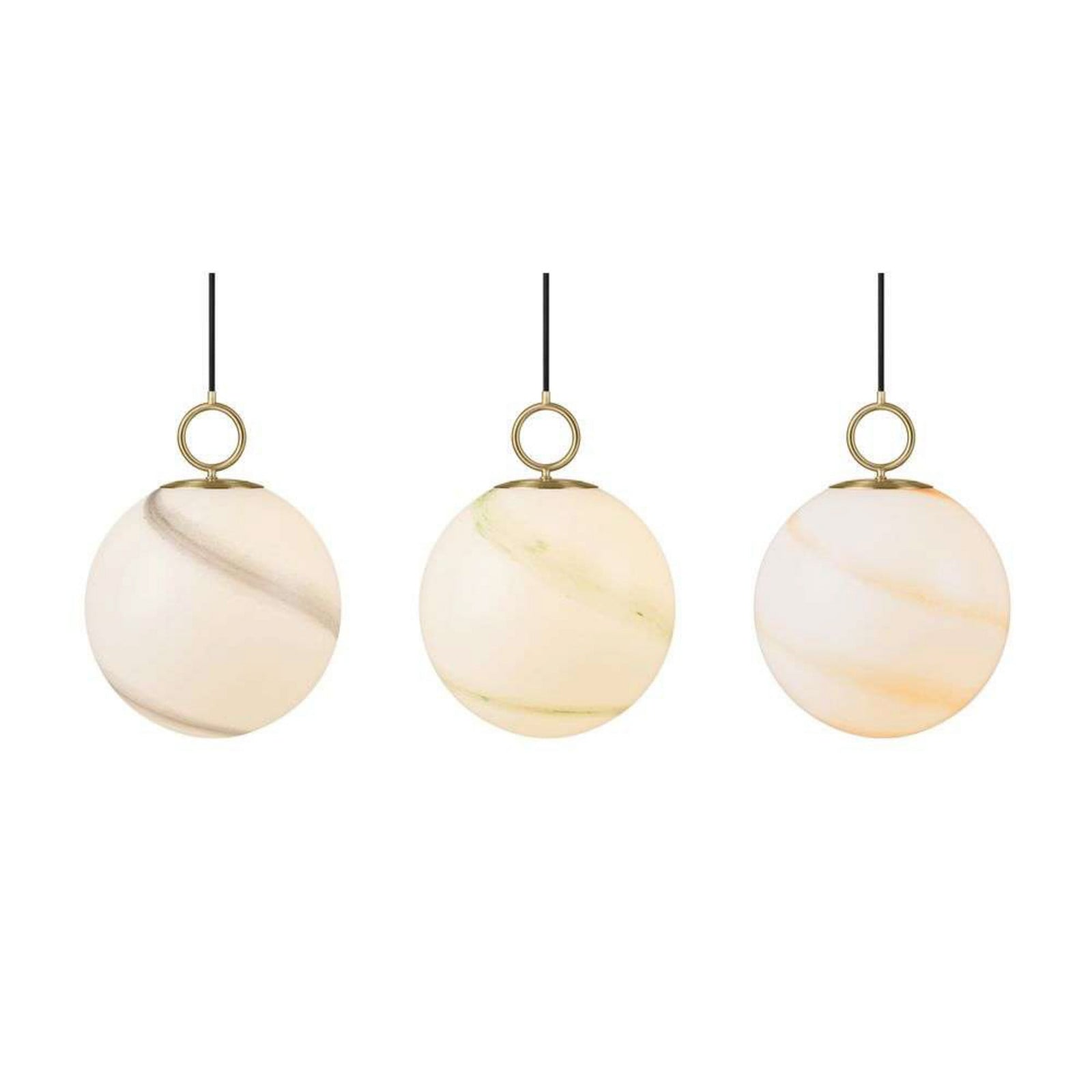 Stockholm Taklampa &Oslash;30 Marble Grey Halo Design - Vardagsrum - Glas