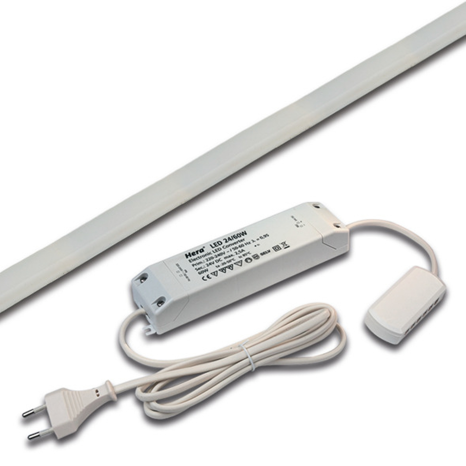 LED-stripe Basic-Tape F, IP54 2 700 K lengde 500cm