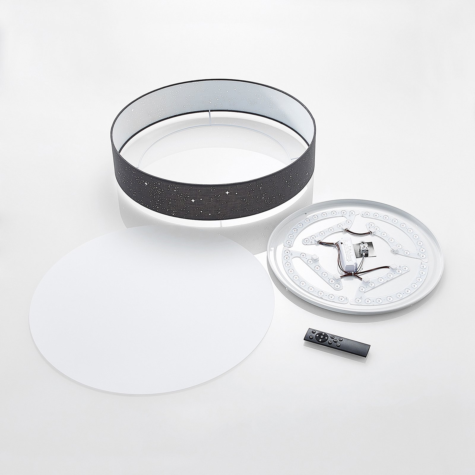 Ellamina LED Lampa Sufitowa Ø60 Dark Grey - Lindby