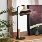 Forestier Grass table lamp, brown