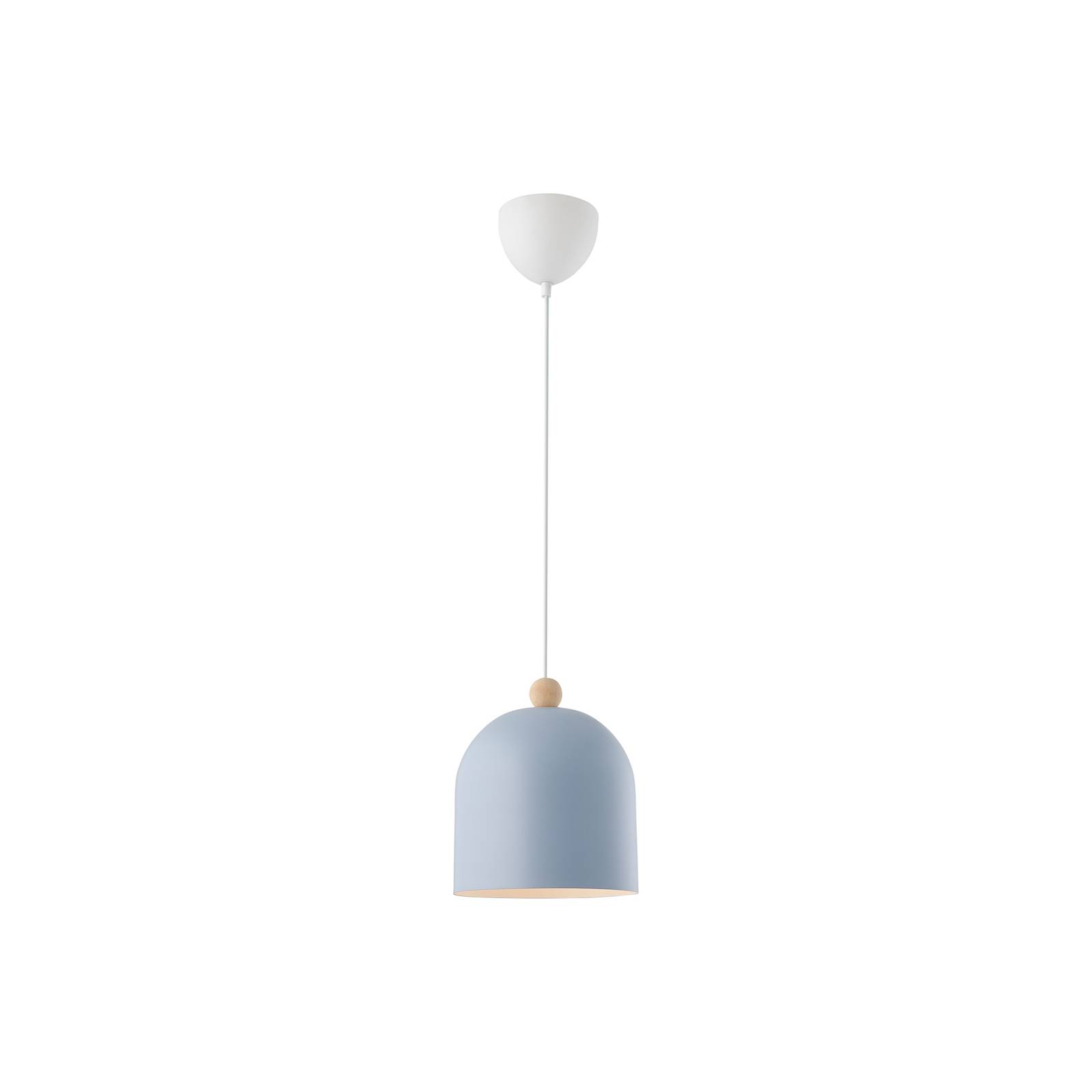 Hängeleuchte Gaston, Lampenschirm Metall, blau