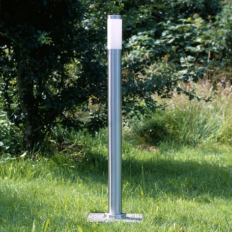 Gånglampa Chorus av rostfritt stål, höjd 81 cm