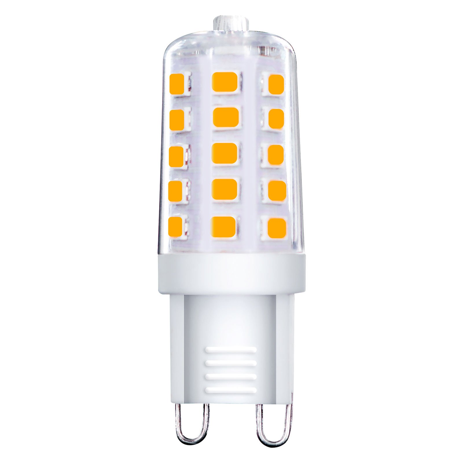 Lâmpada LED com casquilho G9 3W 927 transparente