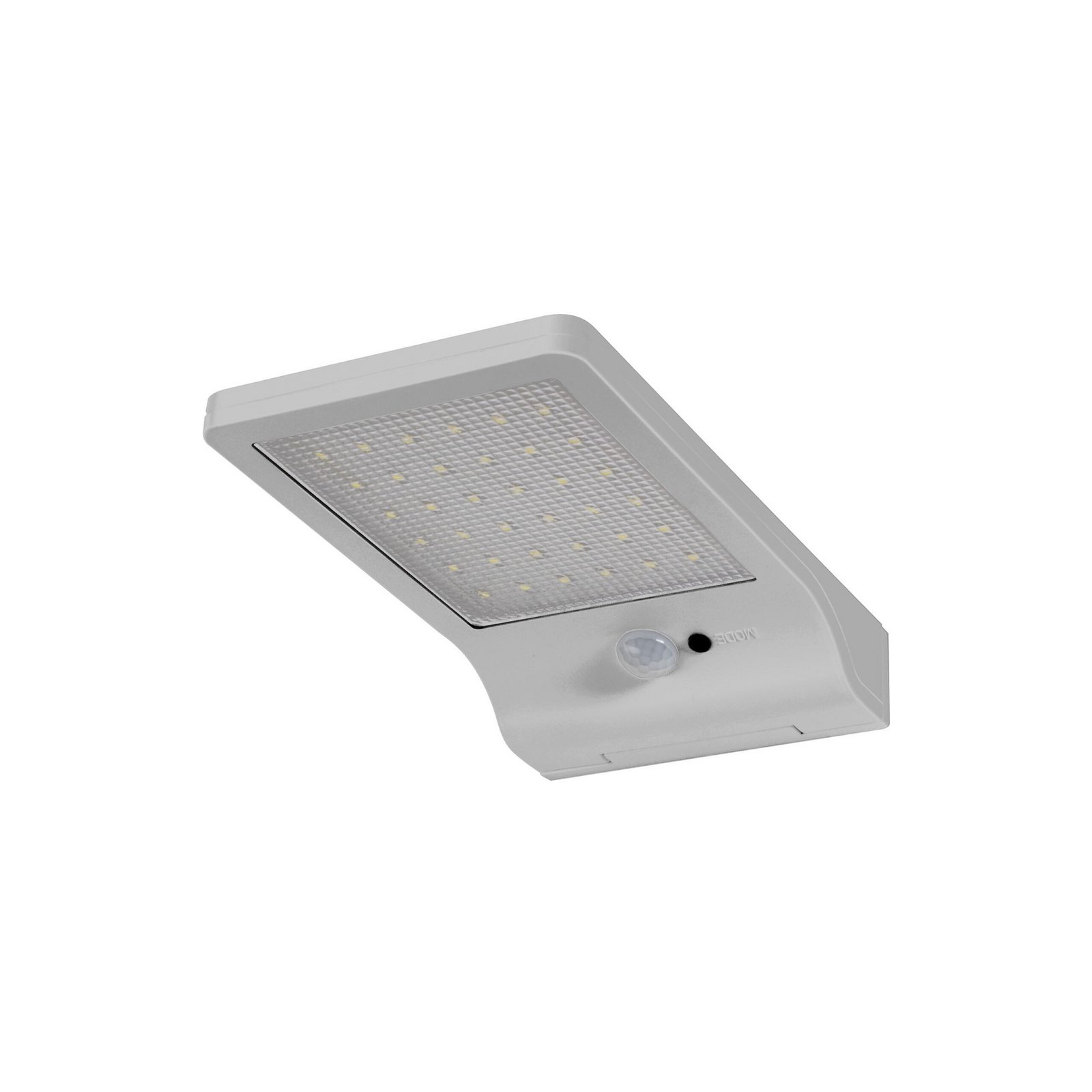 OSRAM LED-Solar-Außenwandleuchte DOORLED, silber Sensor IP44