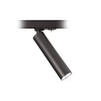 LED sín spotlámpa Slim 1 fázisú, fekete, alumínium, 5 W, 2700 K