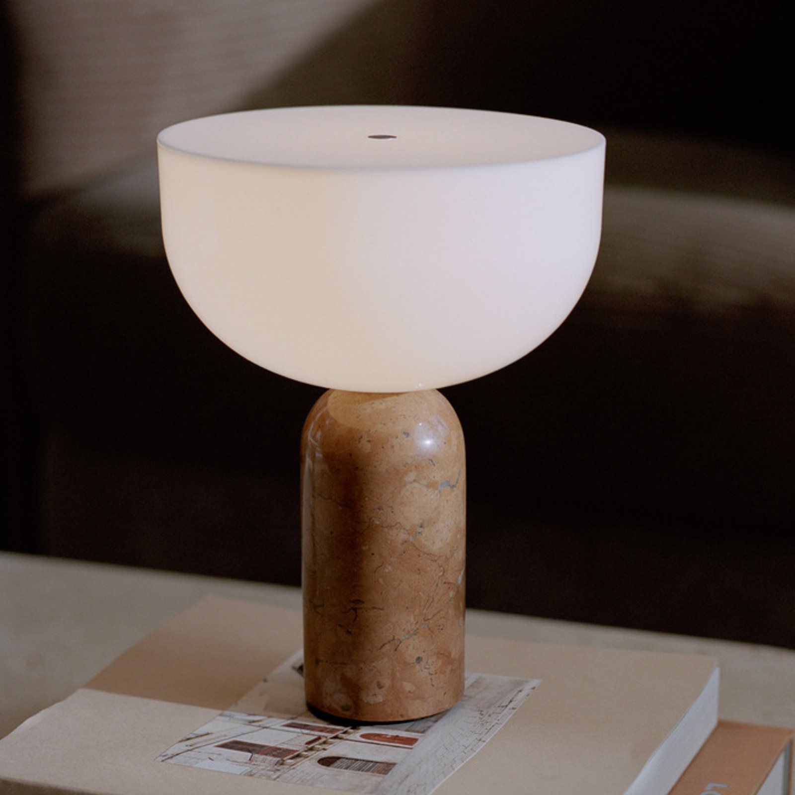 Kizu Portable Lampa Stołowa Red - New Works