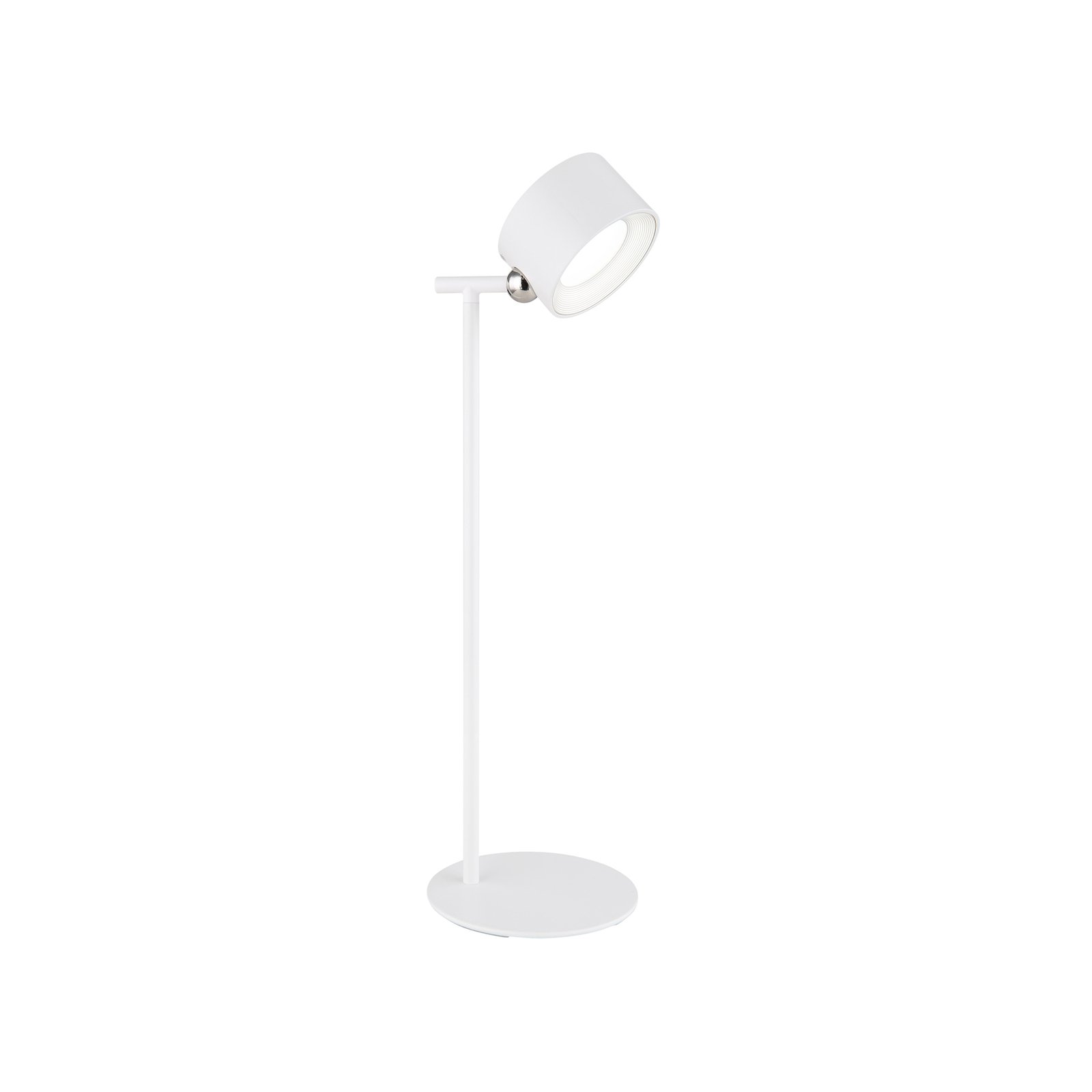 Lampada LED accu da tavolo Jorje CCT 4 in 1 bianco