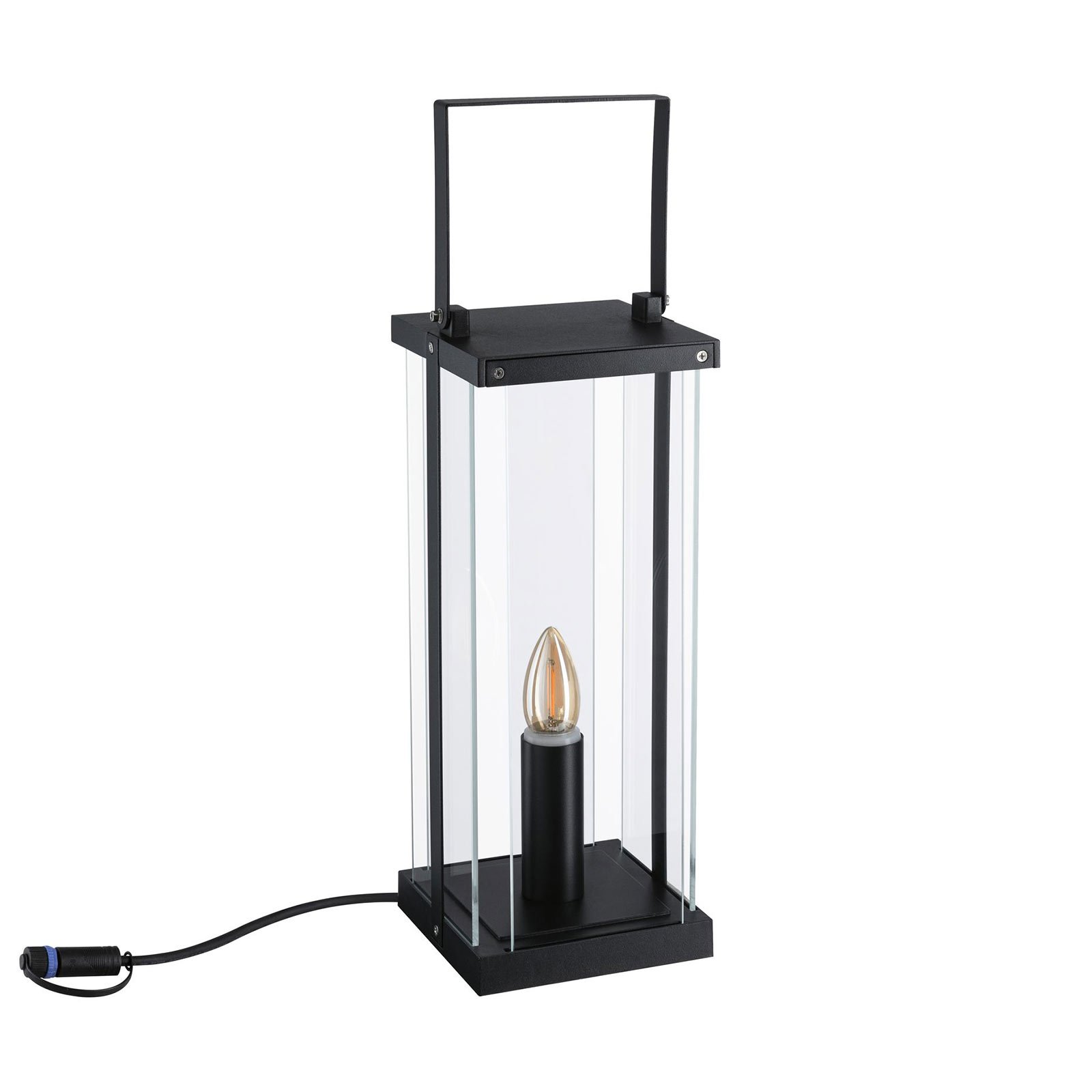 Paulmann Plug & Shine Classic Lantern, Höhe 40 cm