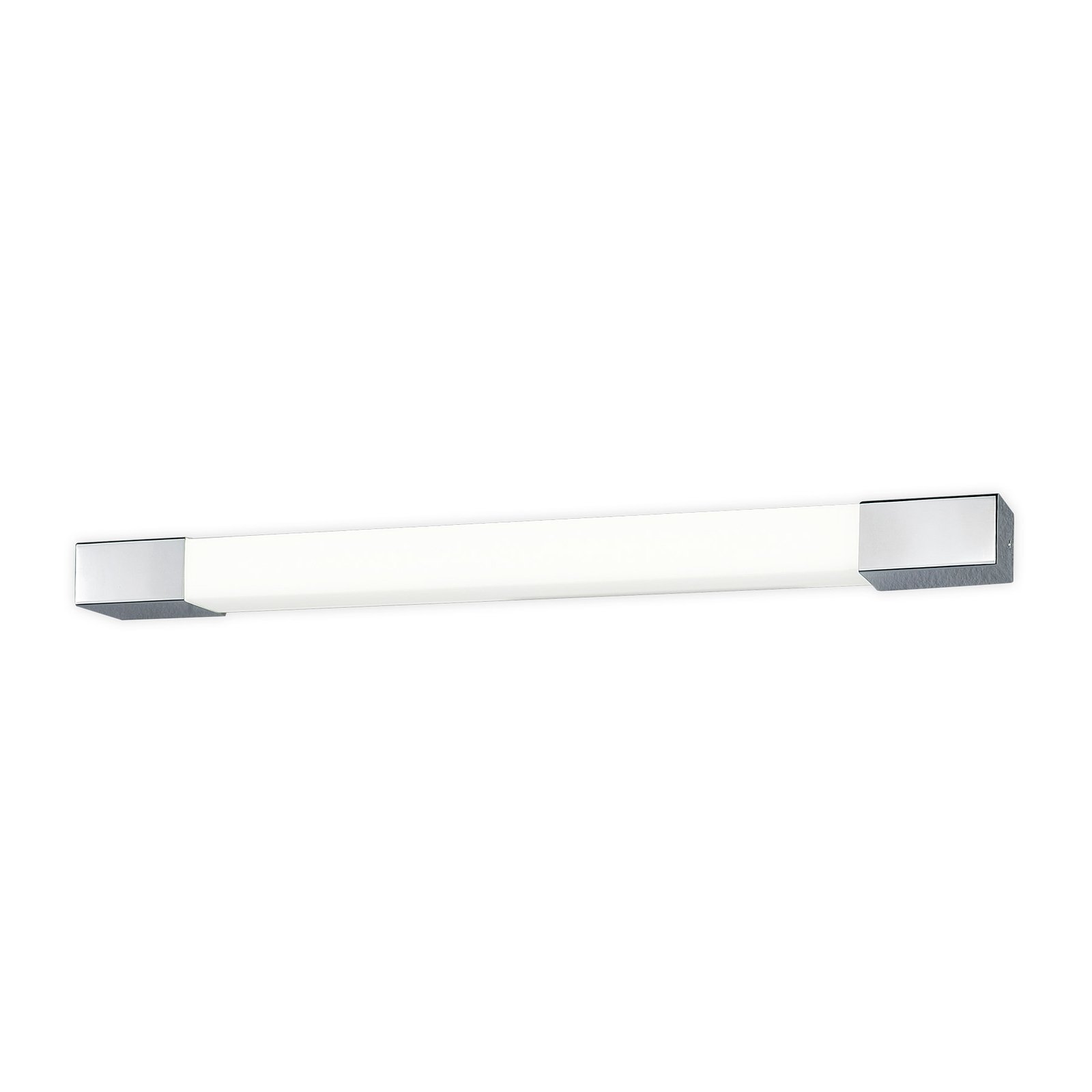 Egger Supreme LED wall light, stainless steel, 130 cm