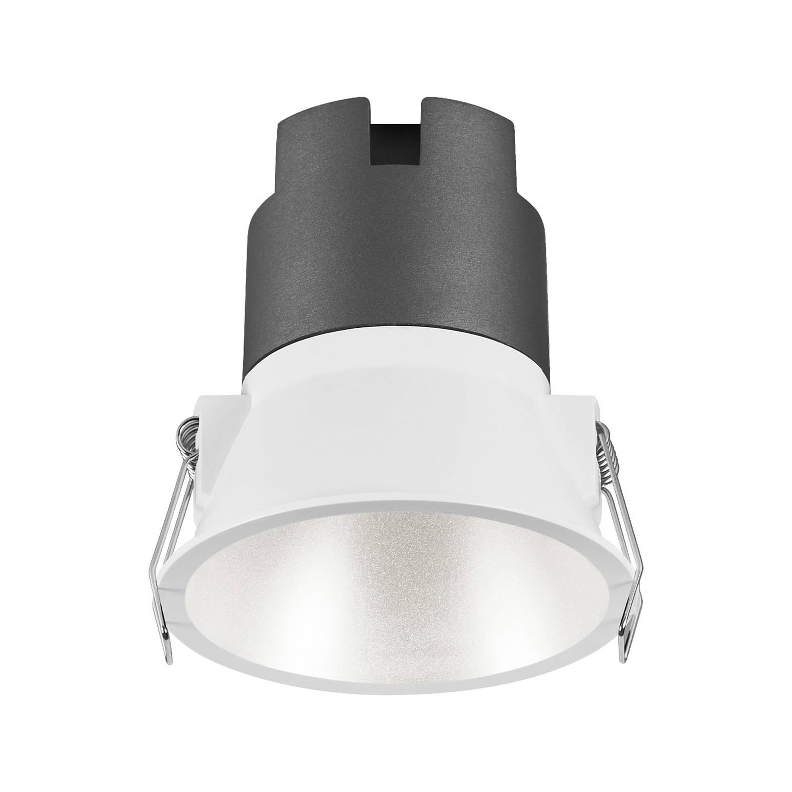 LEDVANCE Twist Einbauspot Ø9,3cm 830 weiß/silber
